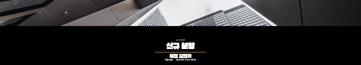 상가분양 · 신규 분양