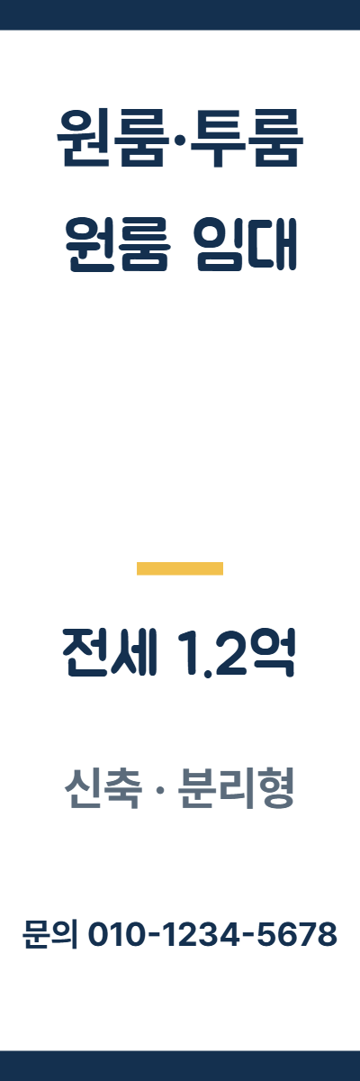 원룸·투룸 · 원룸 임대 18