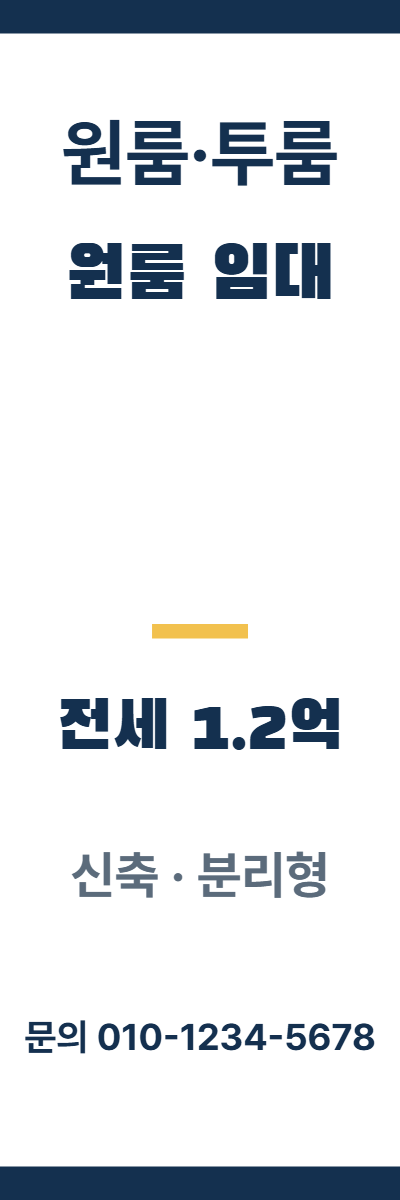 원룸·투룸 · 원룸 임대 54